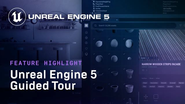 Unreal Engine 5 Guided Tour | Feature Highlight | State of Unreal 2022